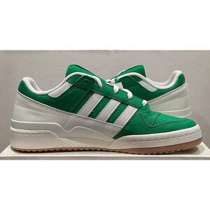Adidas Men's Forum Low CL - IF9823 - Green / Off White - Bold Gold - Size 9